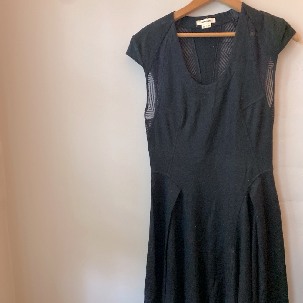 Helmut Lang fitted dress